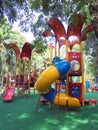 COLORFUL PLAYGROUND FOR CHILDRENS.